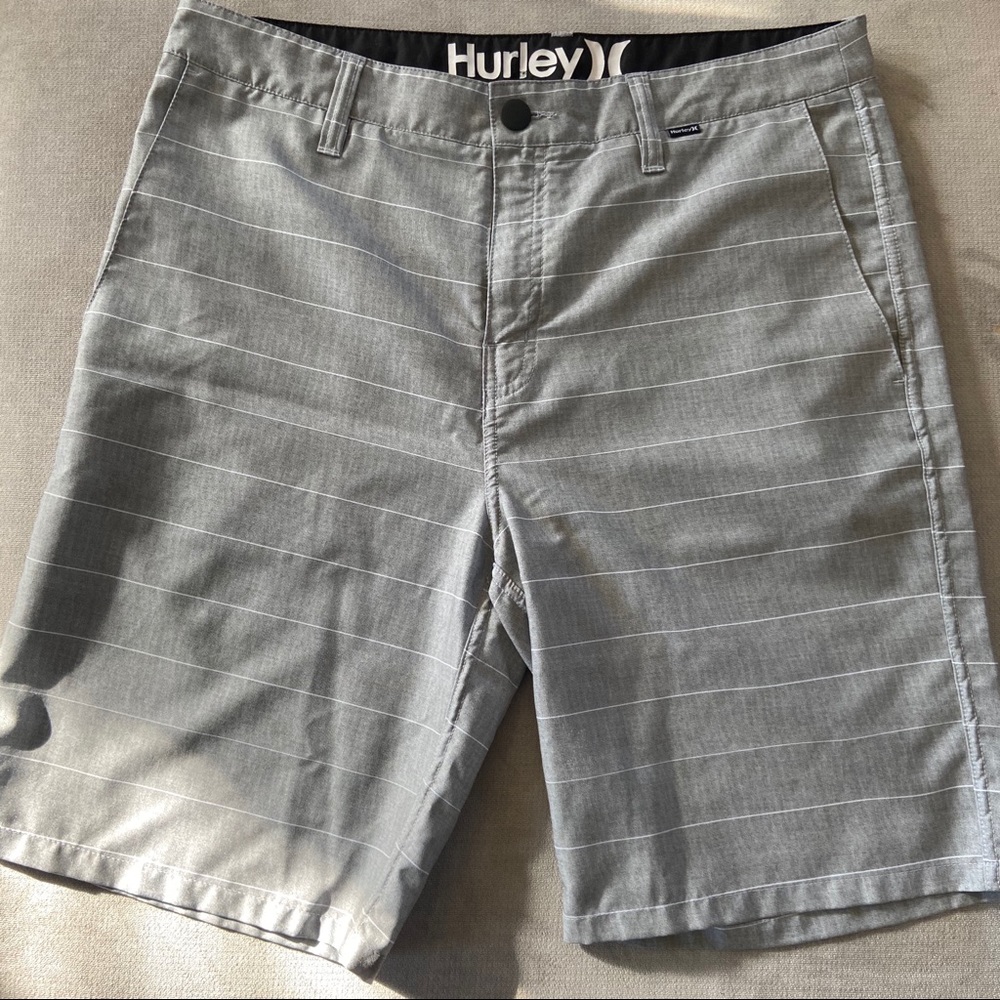 Hurley Dri-FIT 20" Outseam | Size: 32 | Lt Gray Ch